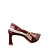 Scarpin Slingback Vinho Verniz - Imagem 3