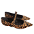 Sapatilha Animal Print Couro - Imagem 5