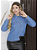 Camisa Jeans Feminina Manga Longa Clássica Perfeita para Qualquer Ocasião - Imagem 4