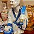Antiguissima escultura oriental em porcelana branca - Imagem 3