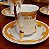Conjunto de xicaras para café em porcelana estilo pezinho - Imagem 4