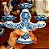 antigos castiçais de porcelana - Imagem 9