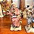 Antiga escultura de casal de vovôs em biscuit japonês. - Imagem 4