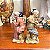 Antiga escultura de casal de vovôs em biscuit japonês. - Imagem 5