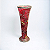 Antigo vaso mosaico vermelho - Imagem 1