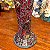 Antigo vaso mosaico vermelho - Imagem 7