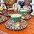 Conjunto de xícaras para café em porcelana São Caetano - Imagem 3