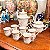 Conjunto em porcelana para café. - Imagem 2