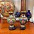 Par de antigos vasos orientais Cloisonné - Imagem 1
