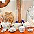 Conjunto de chá e sobremesa em porcelana Germer - Imagem 1