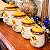 Antigo conjunto Merry Mushroom Cookie Jar - Imagem 3