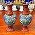 Par de antigos vasos orientais Cloisonné - Imagem 3