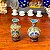 Pequenos vasos orientais Cloisonné - Imagem 1