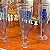 Conjunto com 5 antigas tulipas em Demi cristal - Imagem 2