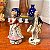 Antigo casal Europeu  em porcelana fina. - Imagem 1
