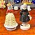 Antigo casal Europeu  em porcelana fina. - Imagem 4
