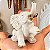 Antigo bibelô Monti Fiero em porcelana espanhola. - Imagem 9