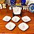 Mini petisqueiras em porcelana Saler. - Imagem 1
