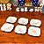 Mini petisqueiras em porcelana Saler. - Imagem 3