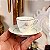 Conjunto com 8 Xícaras para café em porcelana Schmidt - Imagem 9