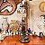 Antiga luminária de mesa em Petit Bronze - Imagem 1
