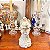 Escultura Angelical em porcelana - Imagem 1
