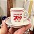 Par de xícaras de café comemorativas dos 70 anos do Tijuca Tênis Clube. - Imagem 4