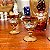 Licoreira e 4 taças em cristal veneziano Bohemia tcheco. - Imagem 4