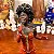 Escultura linda mulher cantando. - Imagem 6