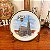 Prato decorativo de porcelana de Viena, Áustria. - Imagem 1
