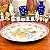 Prato em porcelana oriental pássaros. - Imagem 9