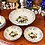 Raro conjunto de sobremesas em porcelana Real. - Imagem 8