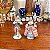 Antigo casal de bibelôs em porcelana PALB - Imagem 1