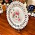 Prato decorativo em porcelana fenestrada. - Imagem 3