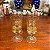 Conjunto com 4 antigas taças de licor em cristal. - Imagem 1