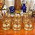 Conjunto de copos de whisky em cristal lapidado - Imagem 1
