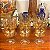 Conjunto de 6 elegantes taças para vinho em cristal. - Imagem 1