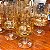 Conjunto de 6 elegantes taças para vinho em cristal. - Imagem 3