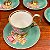 Conjunto de xícaras para café em porcelana Paraná - Imagem 7
