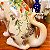 Escultura Gato em porcelana estilo craquelada. - Imagem 5