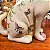 Escultura Gato em porcelana estilo craquelada. - Imagem 9