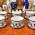 Antigo conjunto de xícaras para café em porcelana Schmidt Tramontina - Imagem 2
