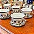 Antigo conjunto de xícaras para café em porcelana Schmidt Tramontina - Imagem 3