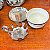 Antigo conjunto de xícaras para café em porcelana Schmidt Tramontina - Imagem 6
