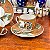 Par de elegantes xícaras de café decoração oriental - Imagem 3