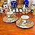 Par de elegantes xícaras de café decoração oriental - Imagem 4