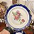 Par de pratos azul decorativos em Porcelana Real. - Imagem 9