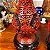 Par antigos vasos em cloisonne revestidos em laca cinnabar chinesa. - Imagem 8