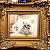 Antigo e pequeno quadro de parede - Imagem 4