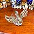 Cisne em metal e vidro. - Imagem 4